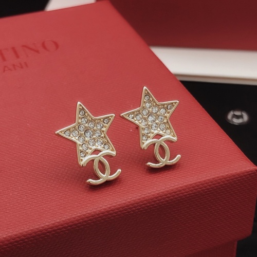 Replica Chanel Earrings For Women #1261435 $27.00 USD for Wholesale