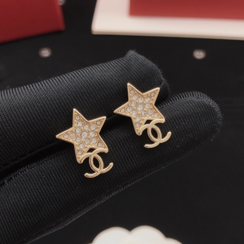 Replica Chanel Earrings For Women #1261435 $27.00 USD for Wholesale