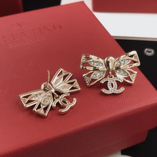 Replica Chanel Earrings For Women #1261444 $29.00 USD for Wholesale