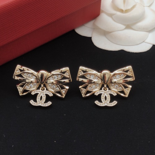 Replica Chanel Earrings For Women #1261444 $29.00 USD for Wholesale