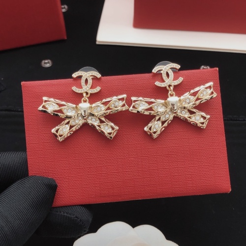 Replica Chanel Earrings For Women #1261447 $29.00 USD for Wholesale