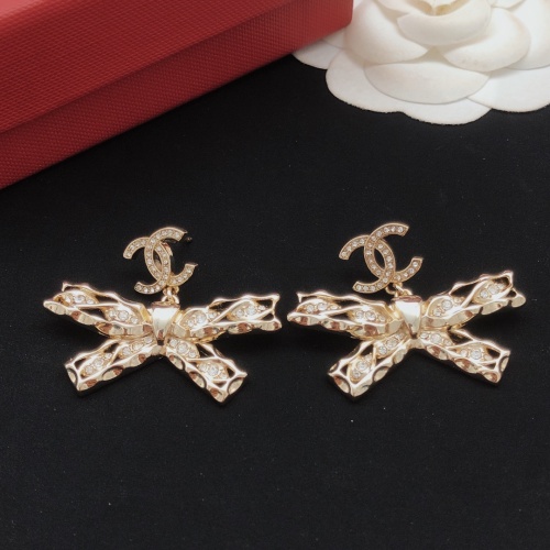 Replica Chanel Earrings For Women #1261447 $29.00 USD for Wholesale