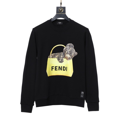 Fendi Hoodies Long Sleeved For Unisex #1261454 $42.00 USD, Wholesale Replica Fendi Hoodies