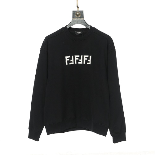 Fendi Hoodies Long Sleeved For Unisex #1261459 $42.00 USD, Wholesale Replica Fendi Hoodies