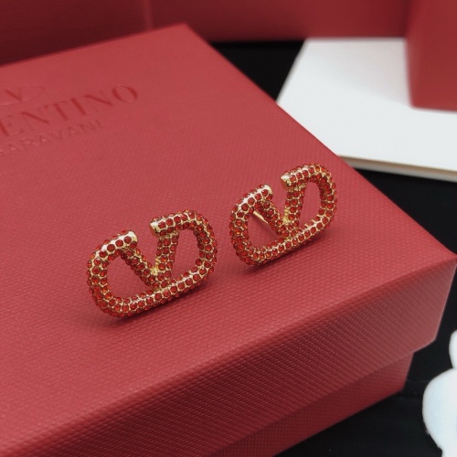 Replica Valentino Earrings For Women #1261463 $29.00 USD for Wholesale