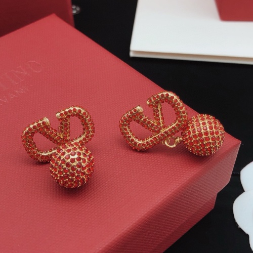 Replica Valentino Earrings For Women #1261469 $36.00 USD for Wholesale