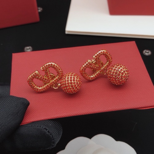 Replica Valentino Earrings For Women #1261469 $36.00 USD for Wholesale