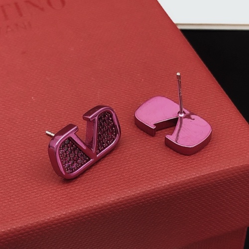 Replica Valentino Earrings For Women #1261470 $27.00 USD for Wholesale