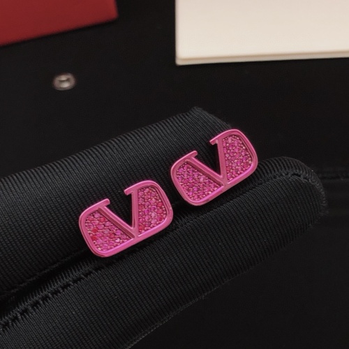 Replica Valentino Earrings For Women #1261470 $27.00 USD for Wholesale