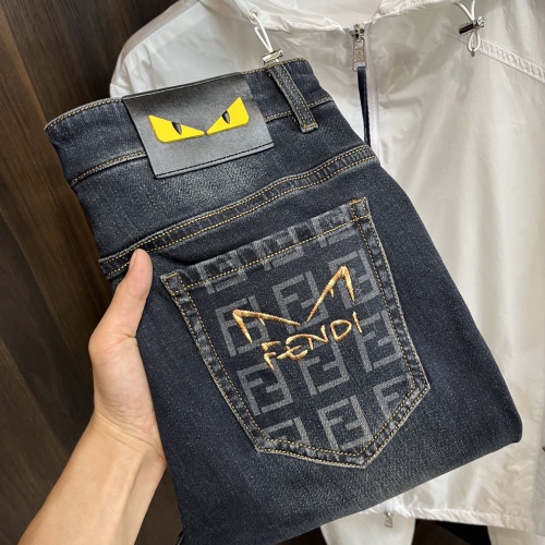 Fendi Jeans For Men #1261477 $88.00 USD, Wholesale Replica Fendi Jeans