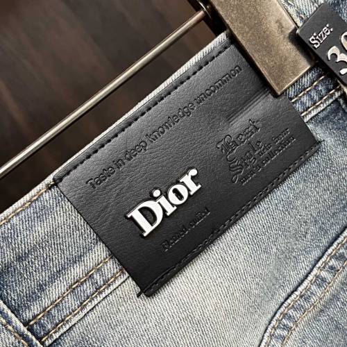 Replica Christian Dior Jeans For Men #1261502 $88.00 USD for Wholesale