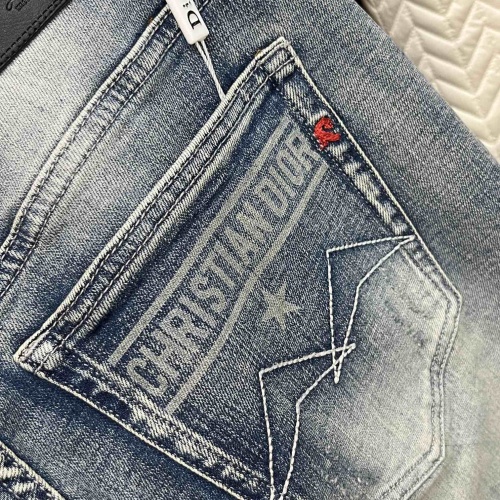 Replica Christian Dior Jeans For Men #1261503 $88.00 USD for Wholesale