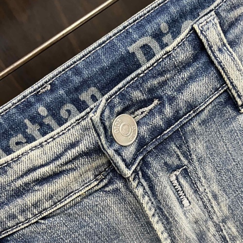 Replica Christian Dior Jeans For Men #1261503 $88.00 USD for Wholesale