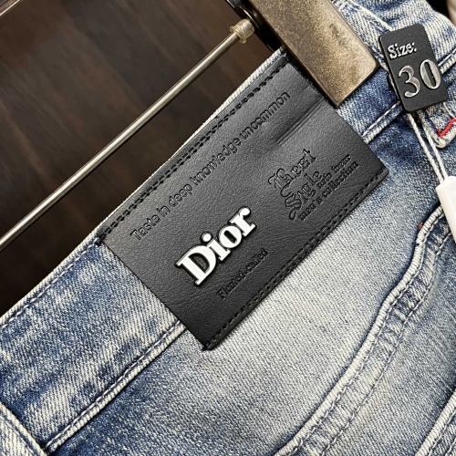 Replica Christian Dior Jeans For Men #1261503 $88.00 USD for Wholesale