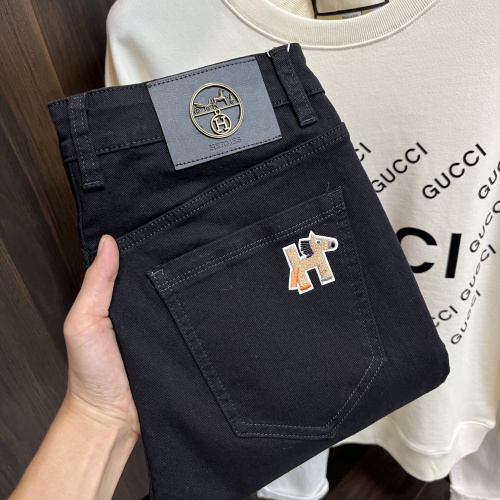 Hermes Jeans For Men #1261506 $88.00 USD, Wholesale Replica Hermes Jeans