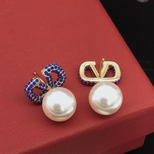 Replica Valentino Earrings For Women #1261511 $32.00 USD for Wholesale