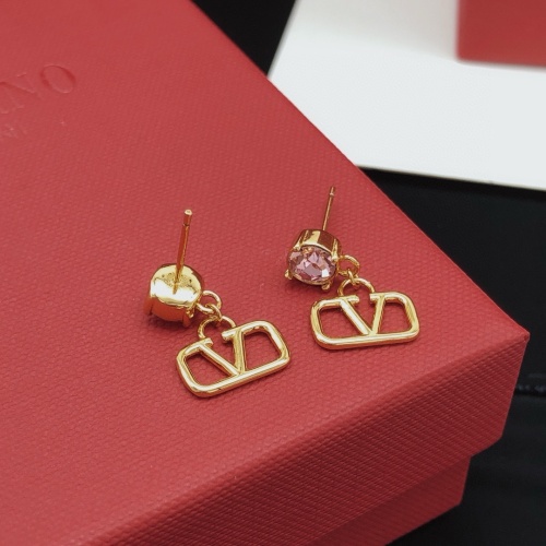 Replica Valentino Earrings For Women #1261587 $27.00 USD for Wholesale