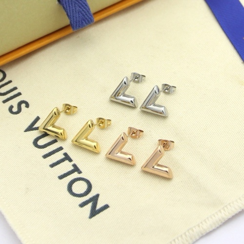 Replica Louis Vuitton Earrings For Women #1261595 $25.00 USD for Wholesale