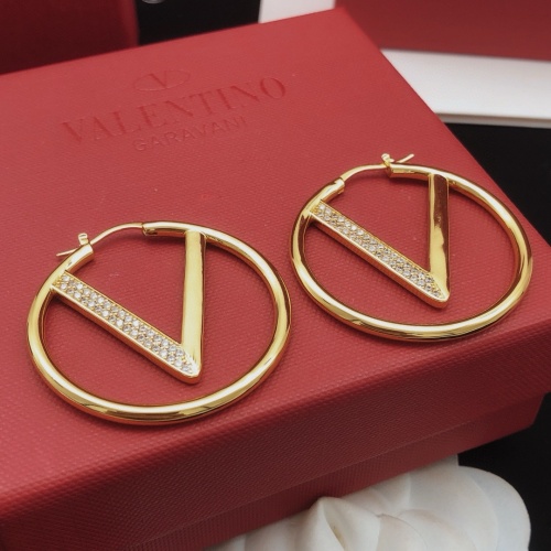 Replica Valentino Earrings For Women #1261602 $32.00 USD for Wholesale