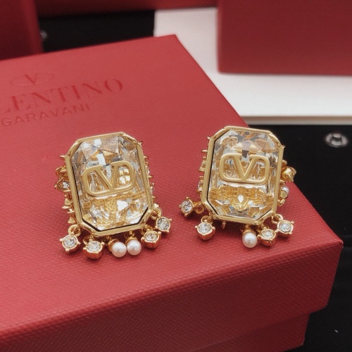 Replica Valentino Earrings For Women #1261603 $36.00 USD for Wholesale