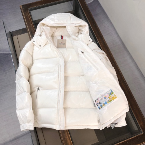 Replica Moncler Down Feather Coat Long Sleeved For Unisex #1261610 $150.00 USD for Wholesale