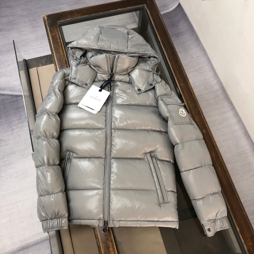 Moncler Down Feather Coat Long Sleeved For Unisex #1261613 $150.00 USD, Wholesale Replica Moncler Down Feather Coat