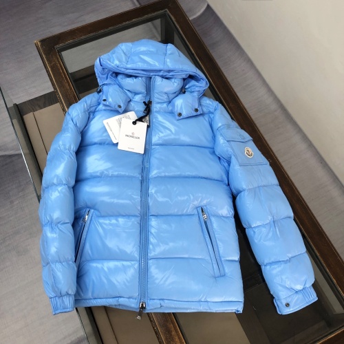 Moncler Down Feather Coat Long Sleeved For Unisex #1261614 $150.00 USD, Wholesale Replica Moncler Down Feather Coat