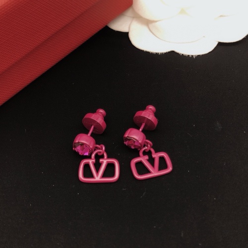 Replica Valentino Earrings For Women #1261629 $27.00 USD for Wholesale