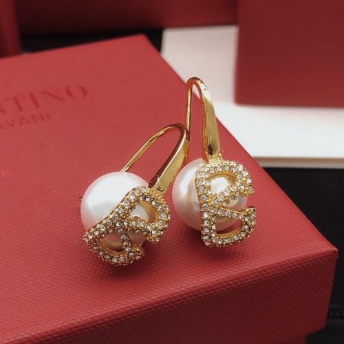 Replica Valentino Earrings For Women #1261635 $29.00 USD for Wholesale