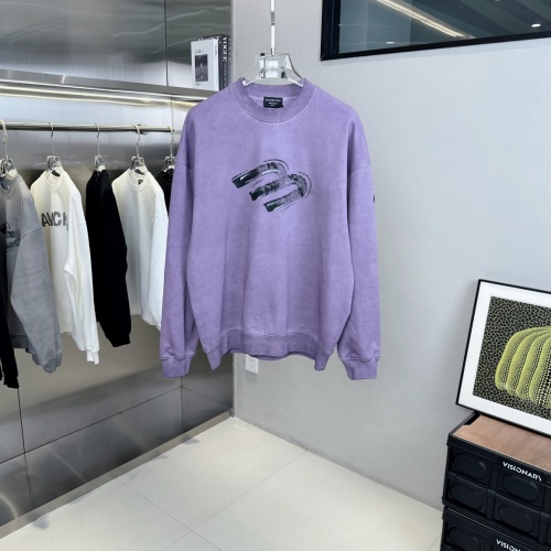 Balenciaga Hoodies Long Sleeved For Unisex #1261648 $56.00 USD, Wholesale Replica Balenciaga Hoodies