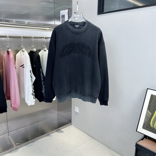 Balenciaga Hoodies Long Sleeved For Unisex #1261654 $56.00 USD, Wholesale Replica Balenciaga Hoodies