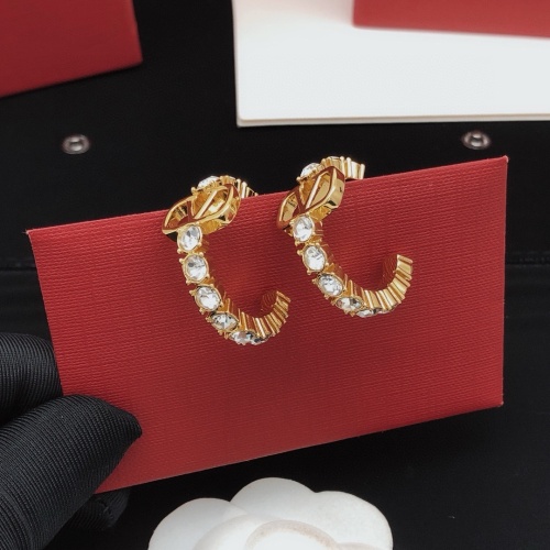 Replica Valentino Earrings For Women #1261660 $32.00 USD for Wholesale