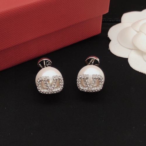 Replica Valentino Earrings For Women #1261665 $27.00 USD for Wholesale