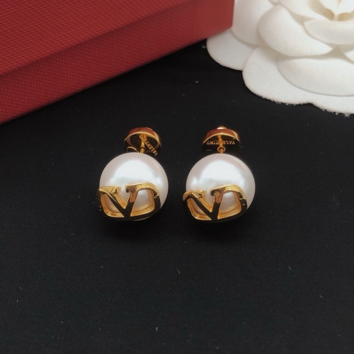 Replica Valentino Earrings For Women #1261667 $27.00 USD for Wholesale