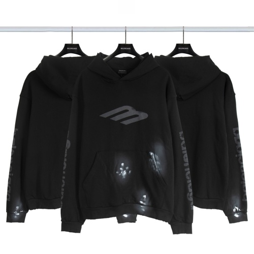 Balenciaga Hoodies Long Sleeved For Unisex #1261671 $64.00 USD, Wholesale Replica Balenciaga Hoodies