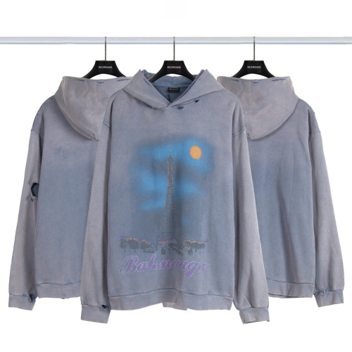 Balenciaga Hoodies Long Sleeved For Unisex #1261673 $72.00 USD, Wholesale Replica Balenciaga Hoodies