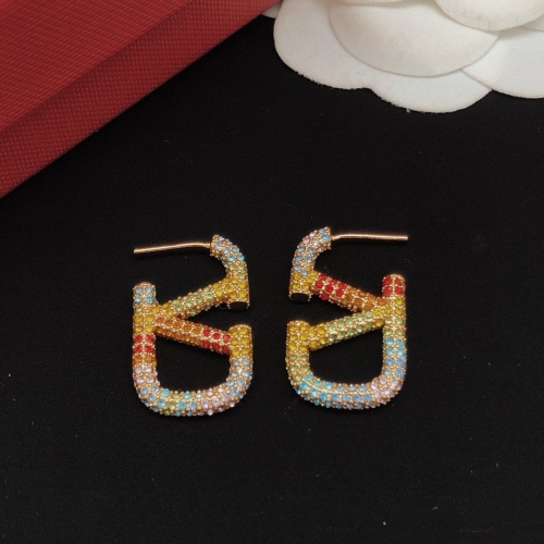 Replica Valentino Earrings For Women #1261696 $32.00 USD for Wholesale