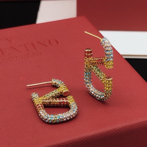 Replica Valentino Earrings For Women #1261696 $32.00 USD for Wholesale