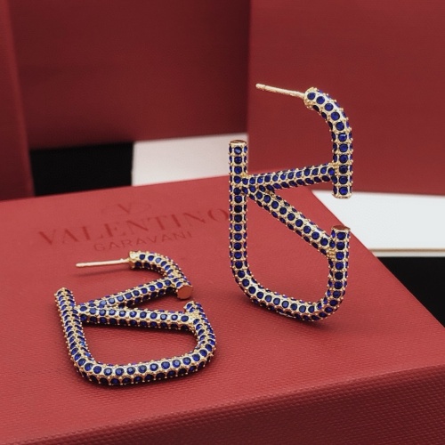 Replica Valentino Earrings For Women #1261707 $36.00 USD for Wholesale