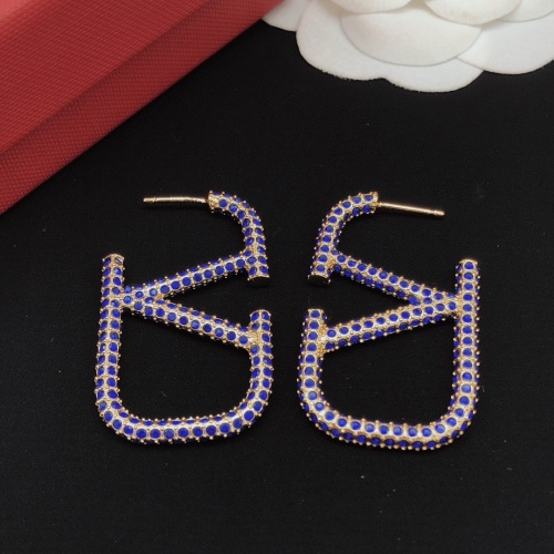 Replica Valentino Earrings For Women #1261707 $36.00 USD for Wholesale