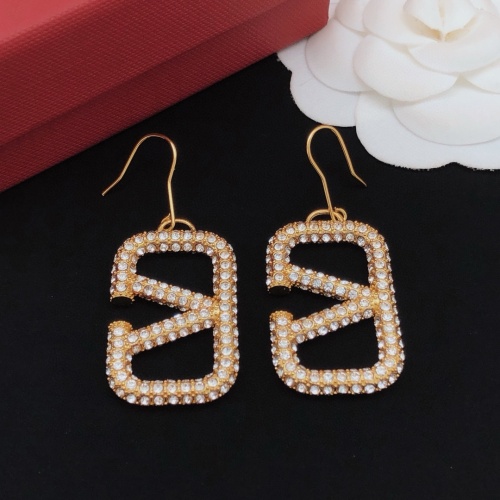 Replica Valentino Earrings For Women #1261725 $36.00 USD for Wholesale