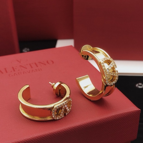 Replica Valentino Earrings For Women #1261728 $32.00 USD for Wholesale