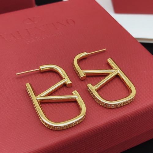 Replica Valentino Earrings For Women #1261738 $32.00 USD for Wholesale