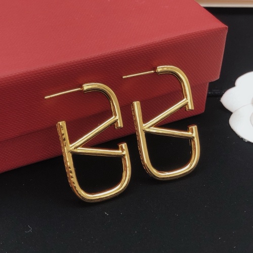 Replica Valentino Earrings For Women #1261738 $32.00 USD for Wholesale