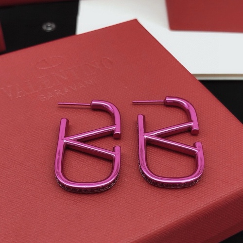 Replica Valentino Earrings For Women #1261739 $32.00 USD for Wholesale