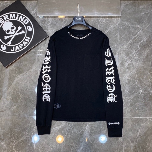 Chrome Hearts T-Shirts Long Sleeved For Unisex #1261748 $36.00 USD, Wholesale Replica Chrome Hearts T-Shirts