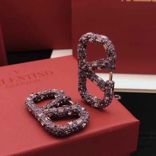 Replica Valentino Earrings For Women #1261749 $48.00 USD for Wholesale