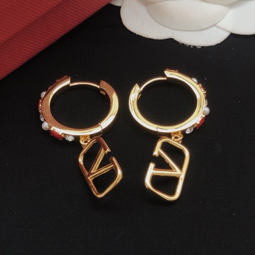 Replica Valentino Earrings For Women #1261753 $29.00 USD for Wholesale