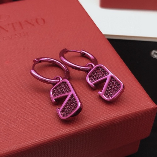 Replica Valentino Earrings For Women #1261759 $29.00 USD for Wholesale