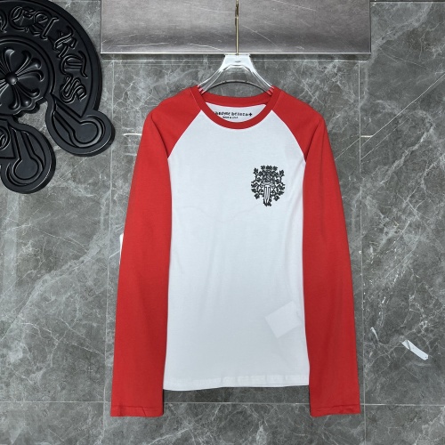 Chrome Hearts T-Shirts Long Sleeved For Unisex #1261761 $36.00 USD, Wholesale Replica Chrome Hearts T-Shirts